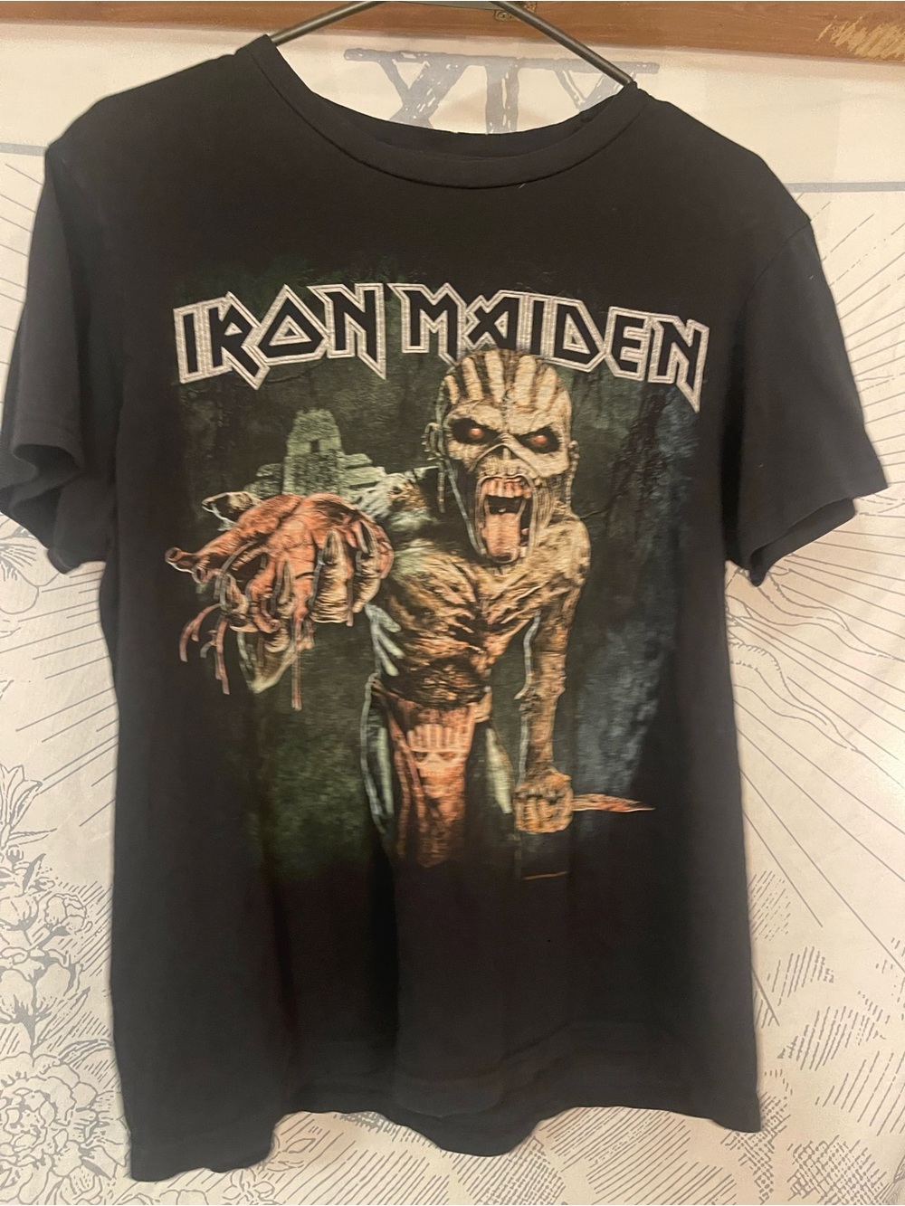 iron maiden true vintage tee